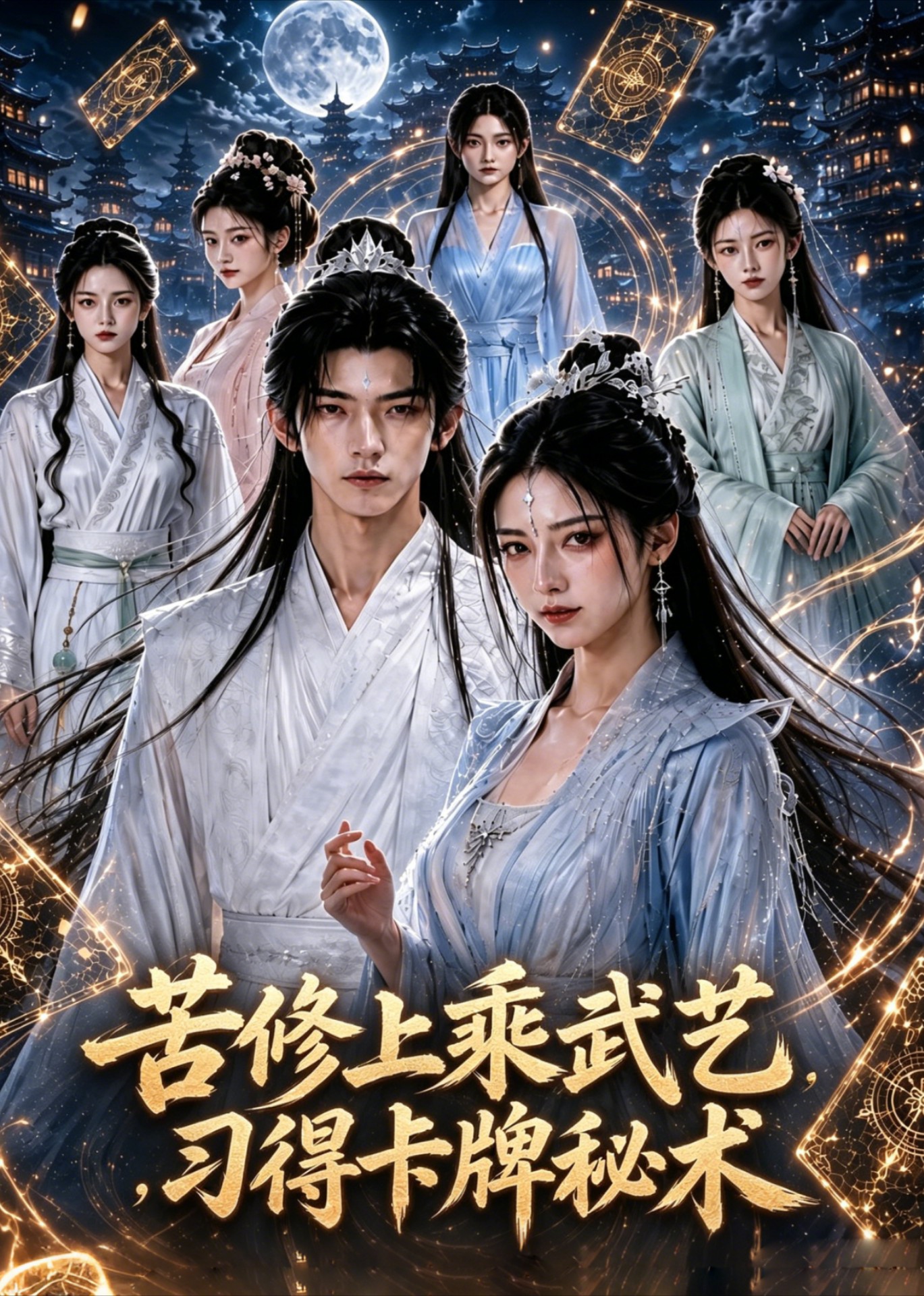 苦修上乘武艺，习得卡牌秘术