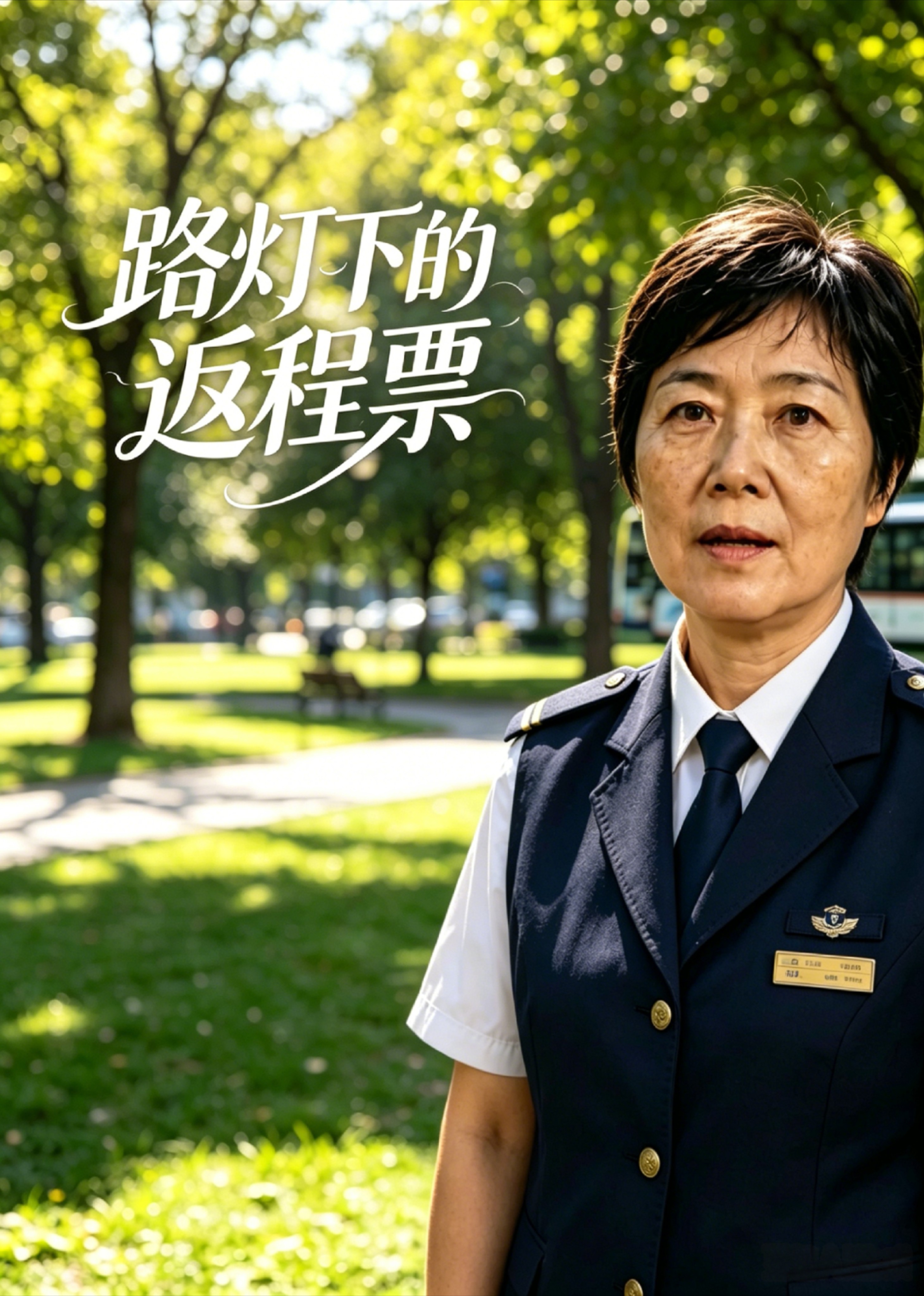 路灯下的返程票