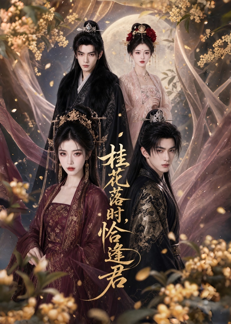 桂花落时，恰逢君