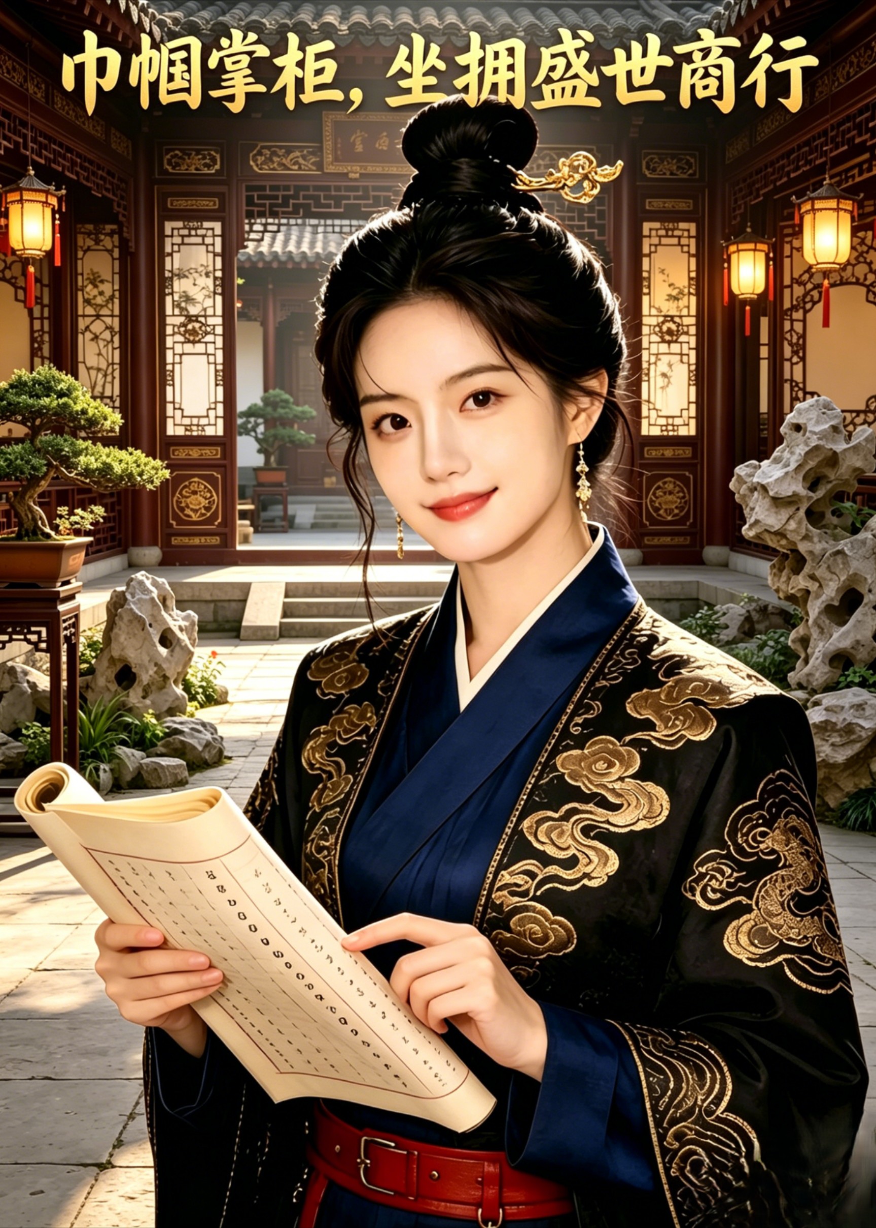 巾帼掌柜，坐拥盛世商行