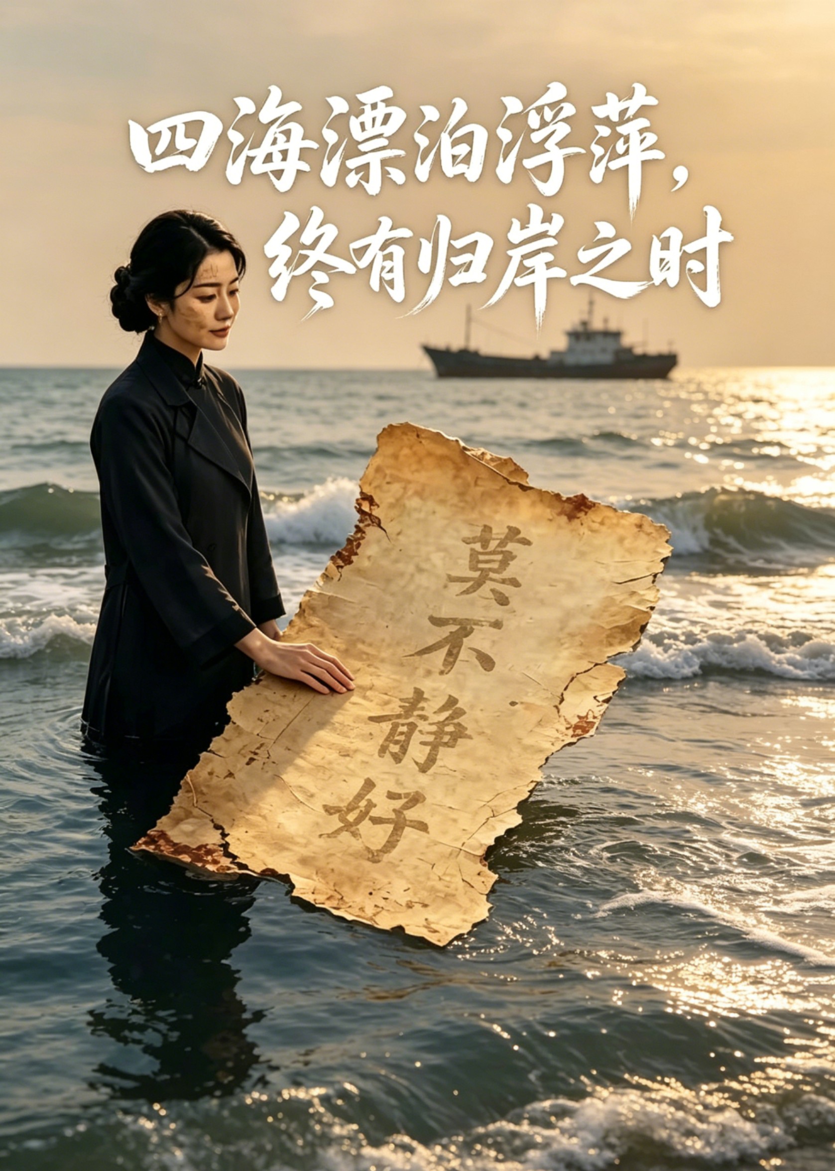 四海漂泊浮萍，终有归岸之时