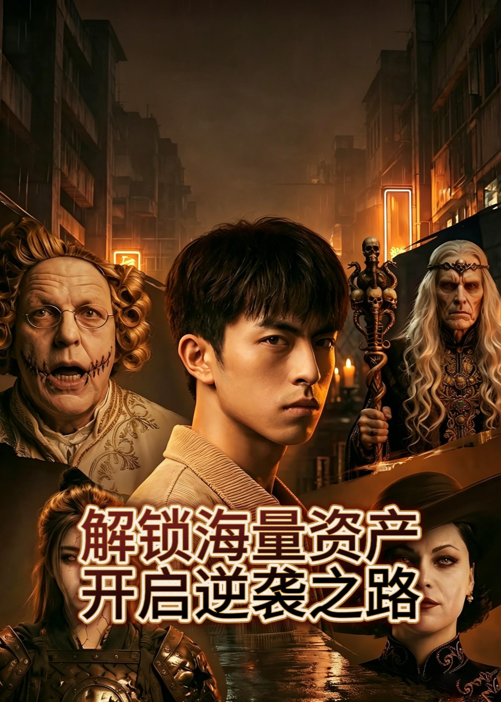 解锁海量资产，开启逆袭之路
