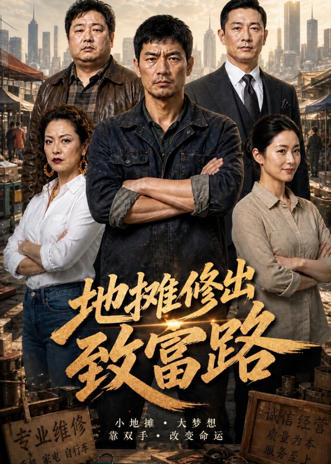 地摊修出致富路