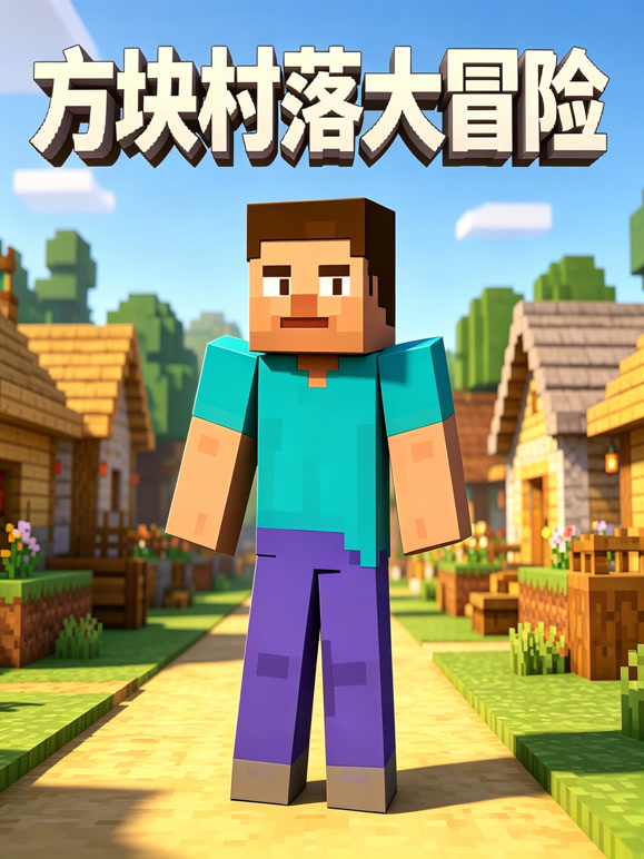 方块村落大冒险