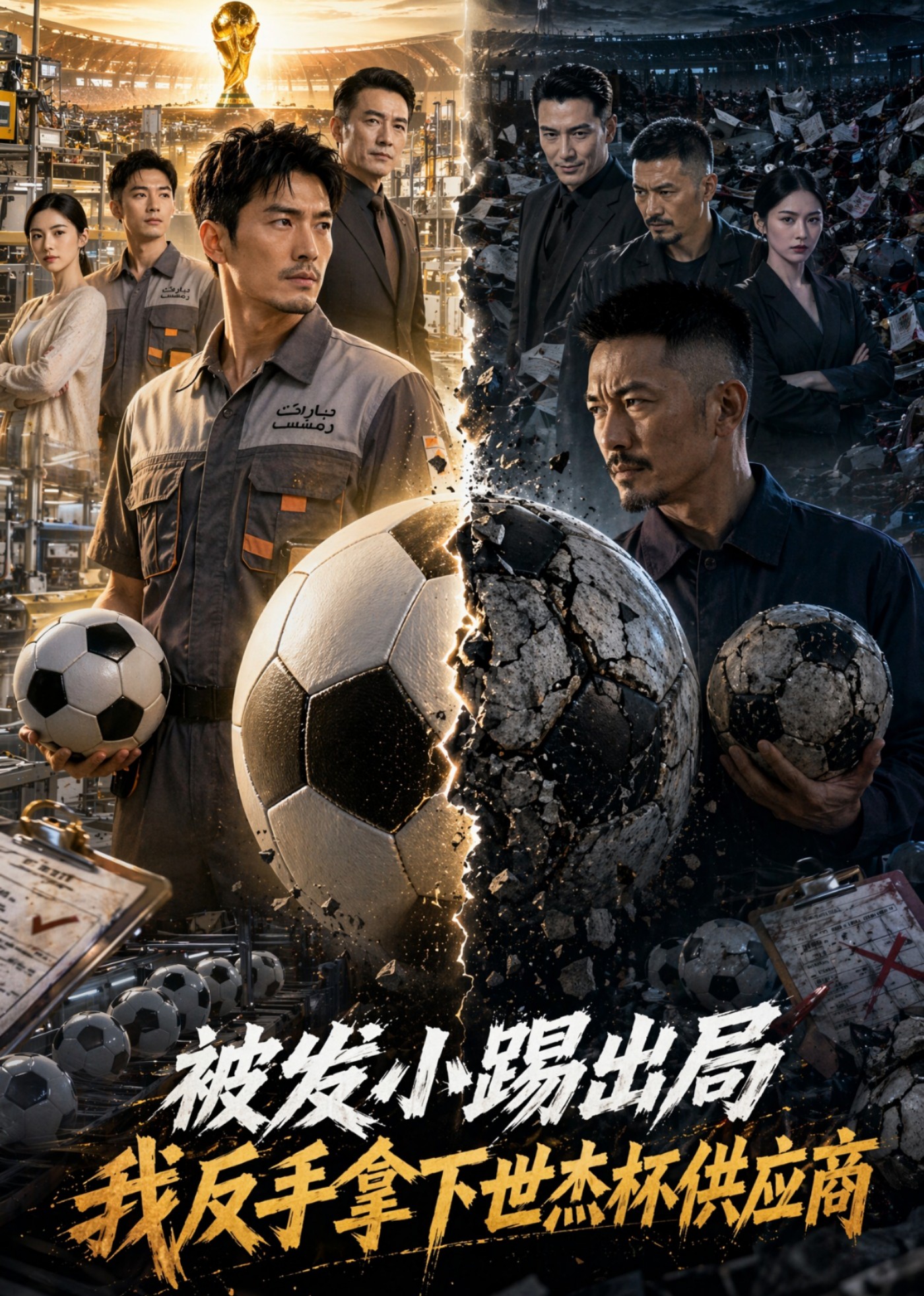 被发小踢出局，我反手拿下世杰杯供应商