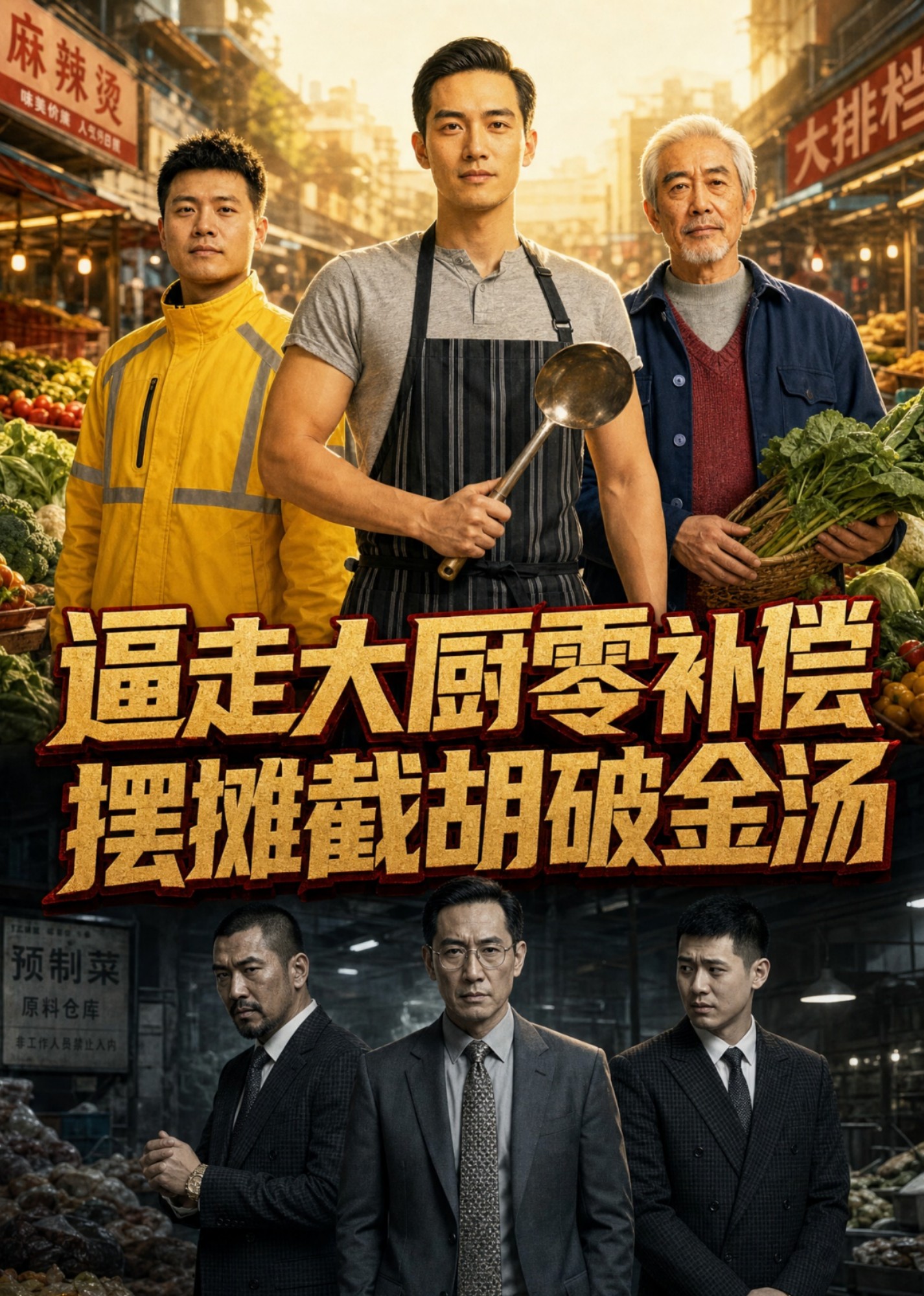 逼走大厨零补偿，摆摊截胡破金汤