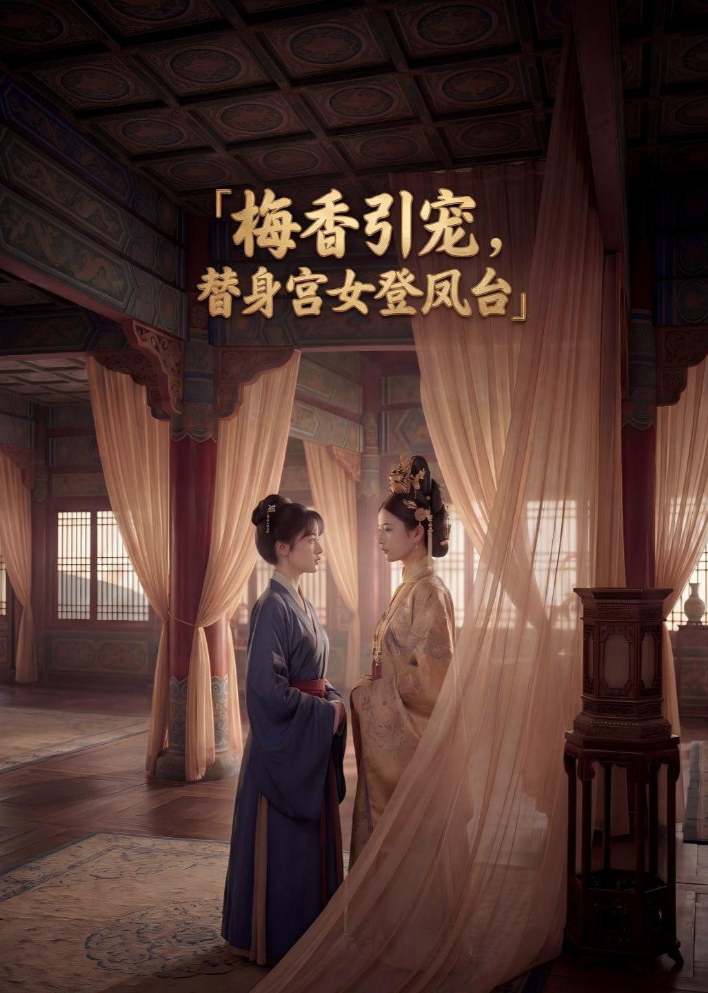 梅香引宠，替身宫女登凤台