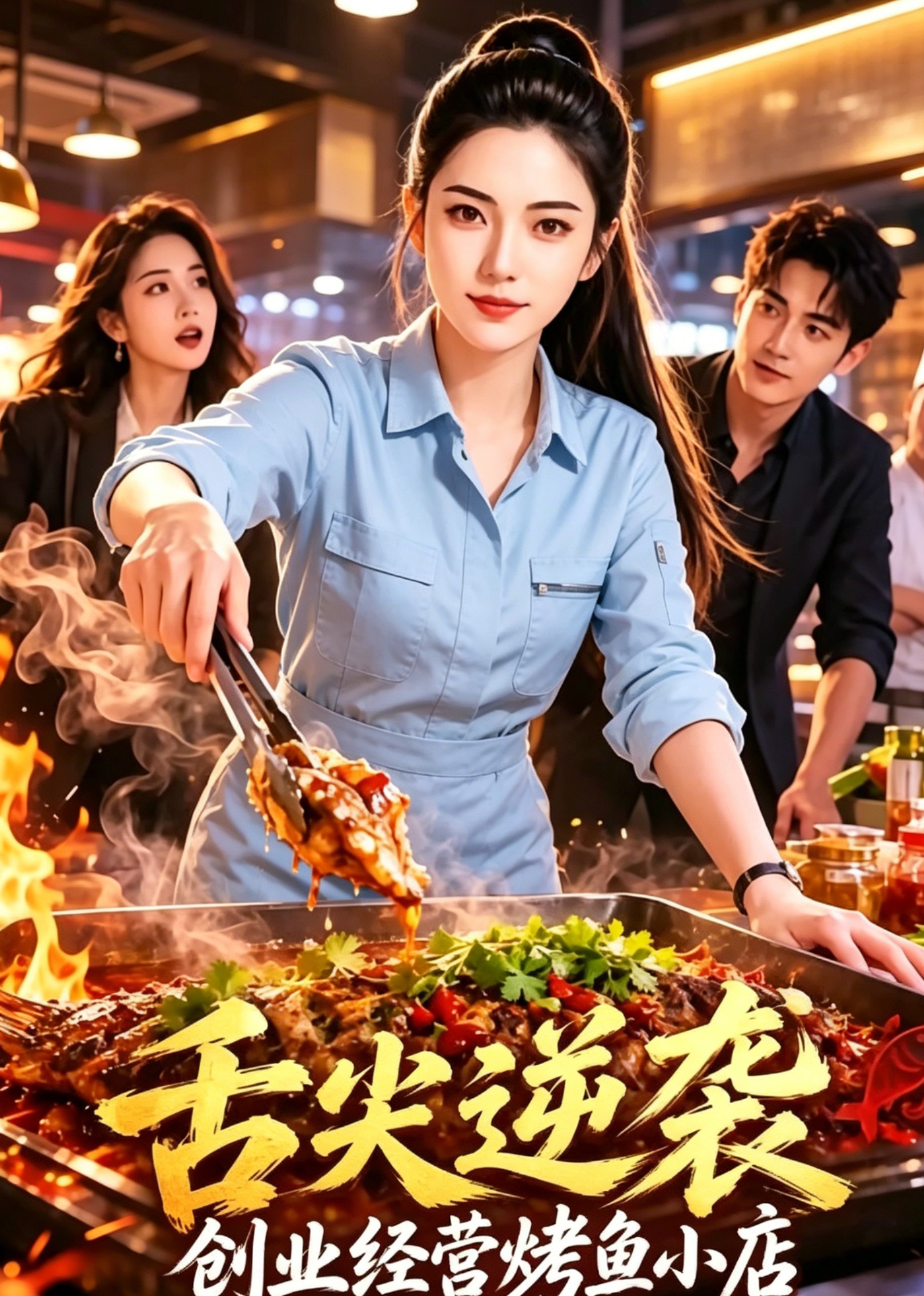舌尖逆袭创业经营烤鱼小店