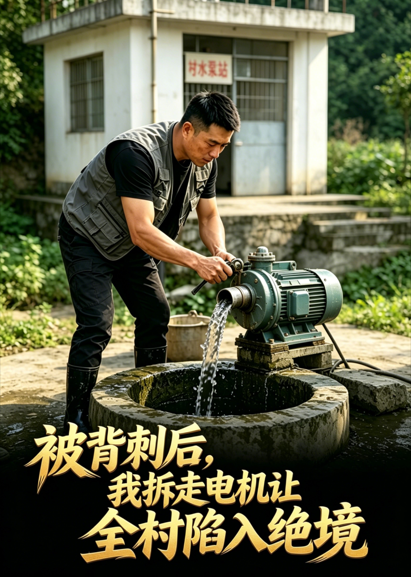 被背刺后，我拆走电机让全村陷入绝境