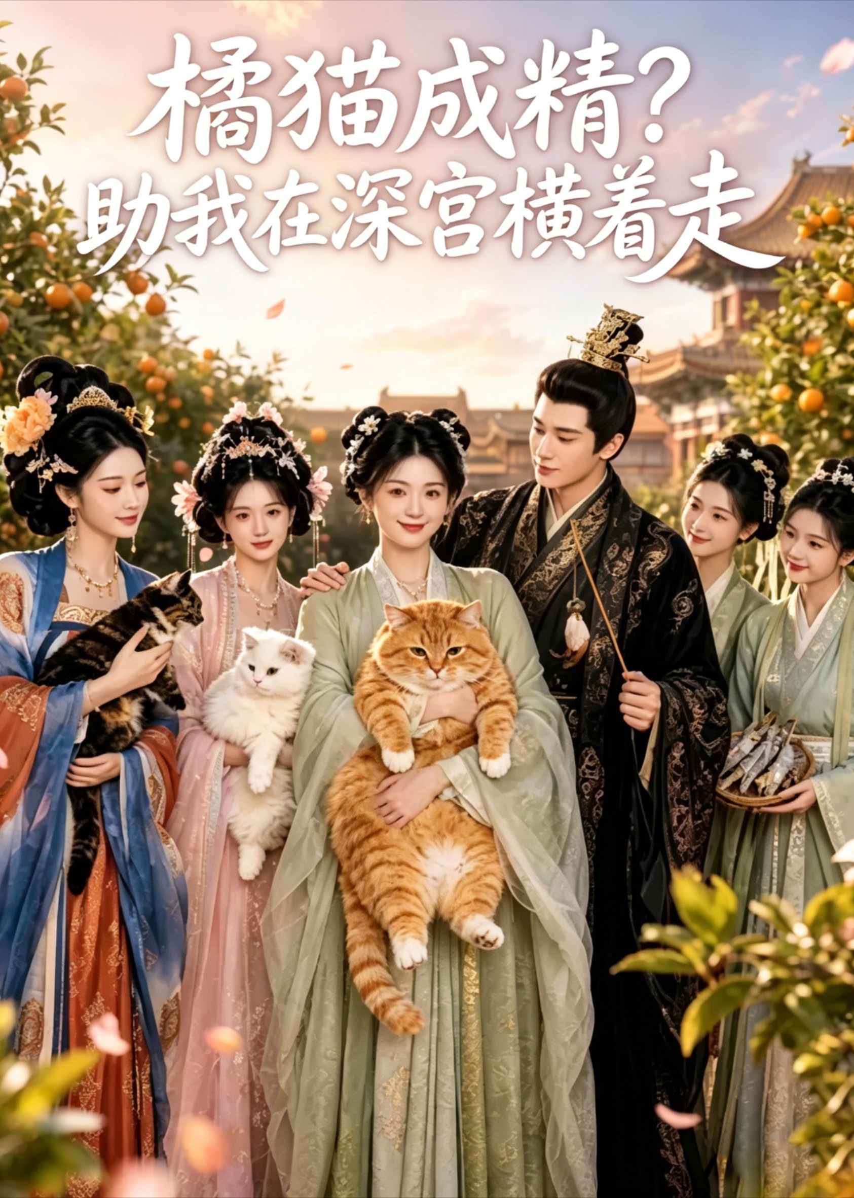 橘猫成精？助我在深宫横着走