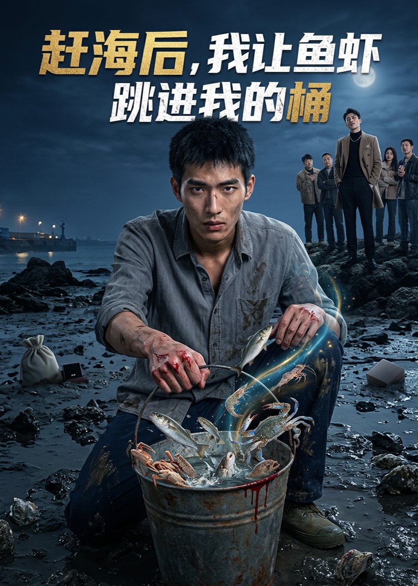 赶海后，我让鱼虾跳进我的桶