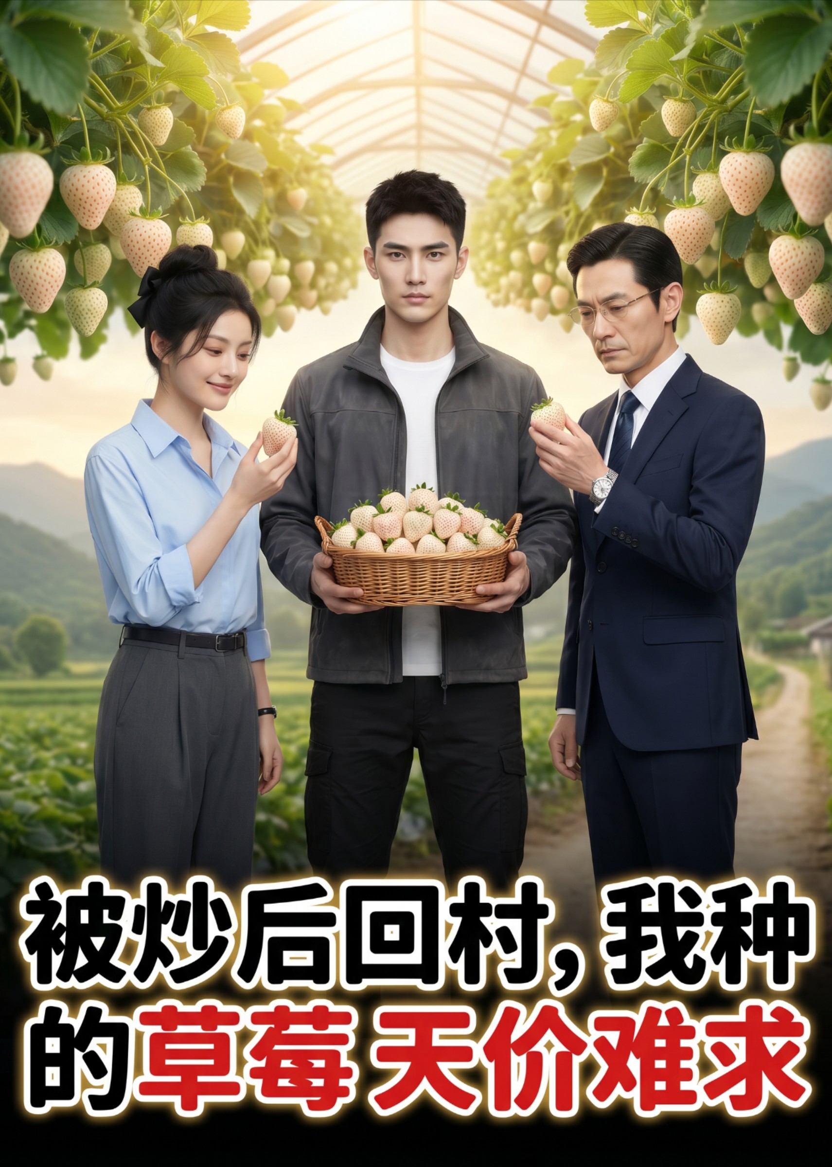 被炒后回村我种的草莓天价难求