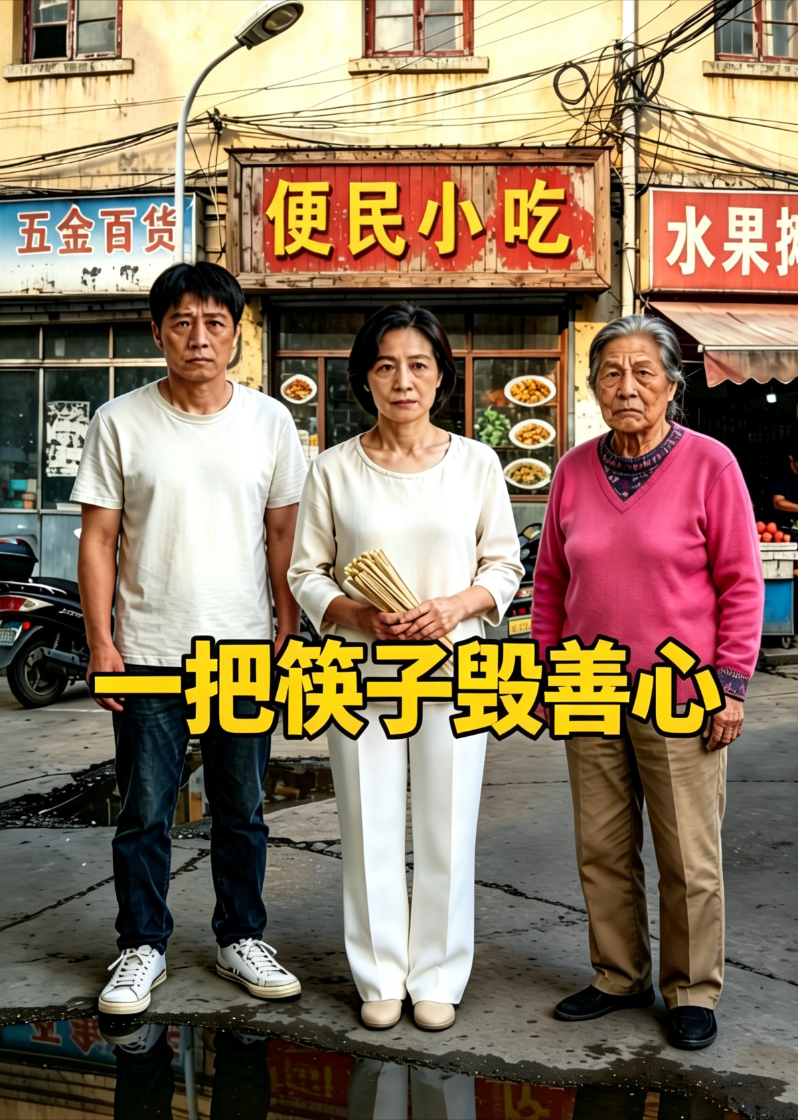 一把筷子毁善心