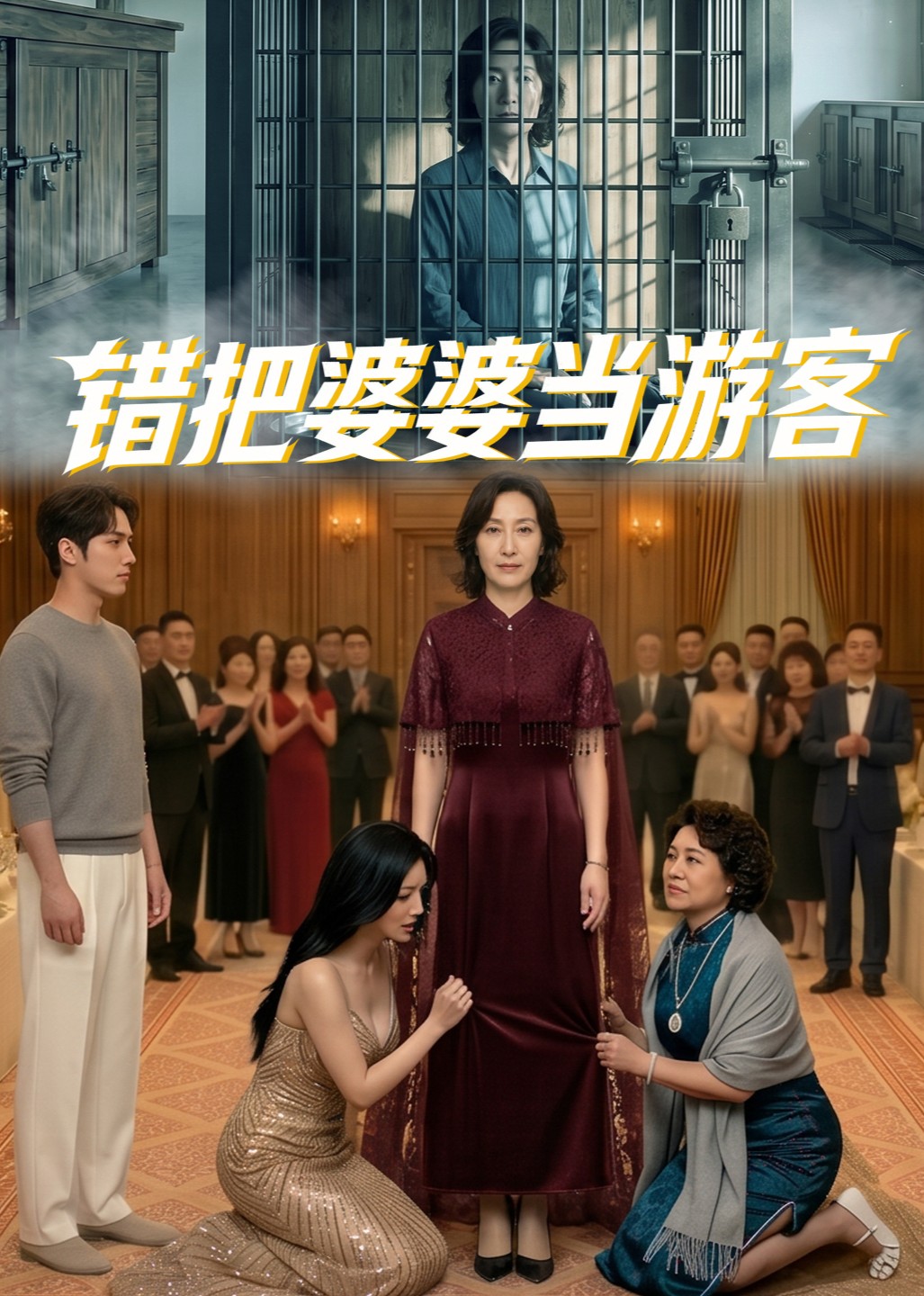错把婆婆当游客