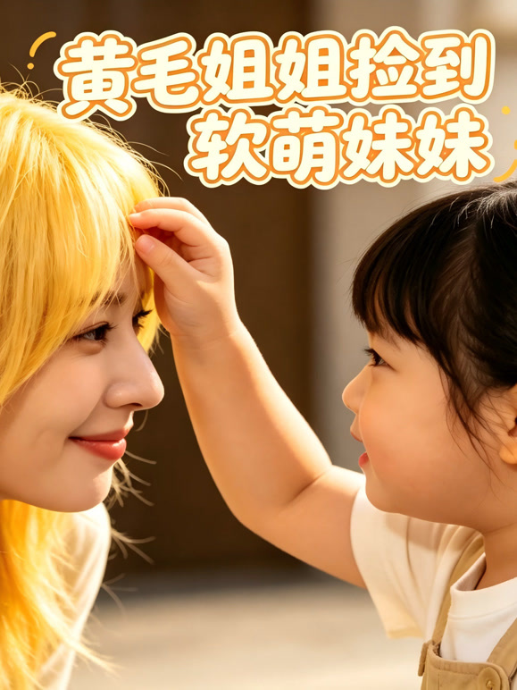 黄毛姐姐捡到软萌妹妹